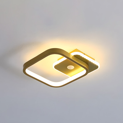 Nordic Fashion Squares Hallway Ceiling Light 