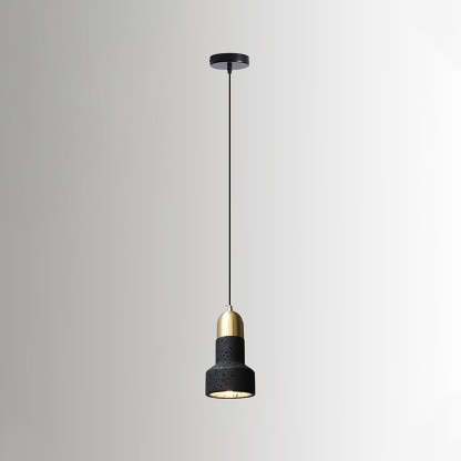 Wabi-Sabi Style Black Pendant Light For Dining Room