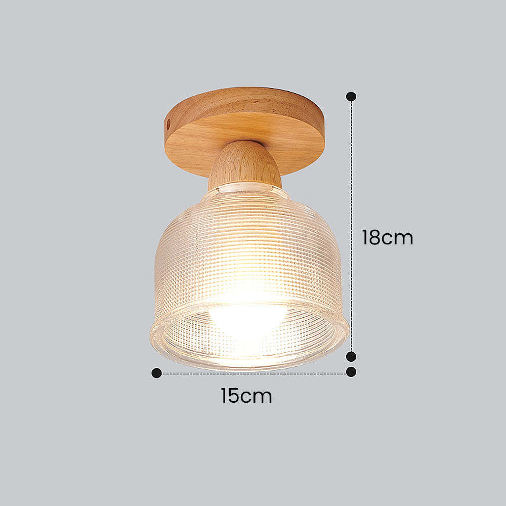 Small Glass Dining Room Clear Pendant Lights
