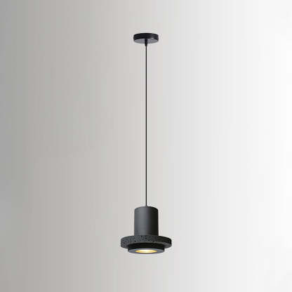Wabi-Sabi Style Black Pendant Light For Dining Room