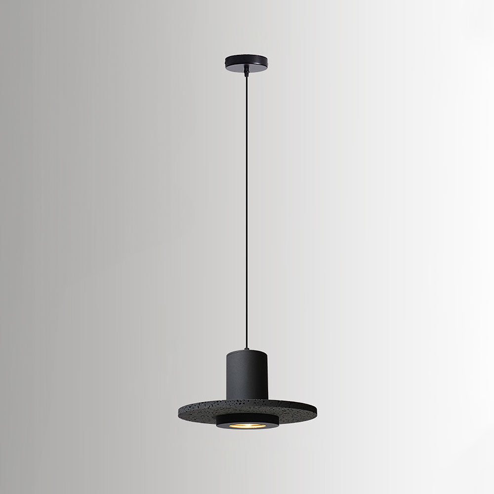 Wabi-Sabi Style Black Pendant Light For Dining Room