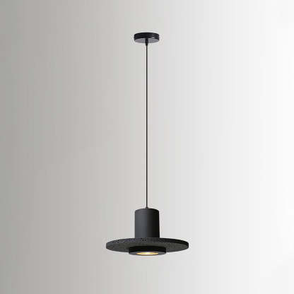 Wabi-Sabi Style Black Pendant Light For Dining Room