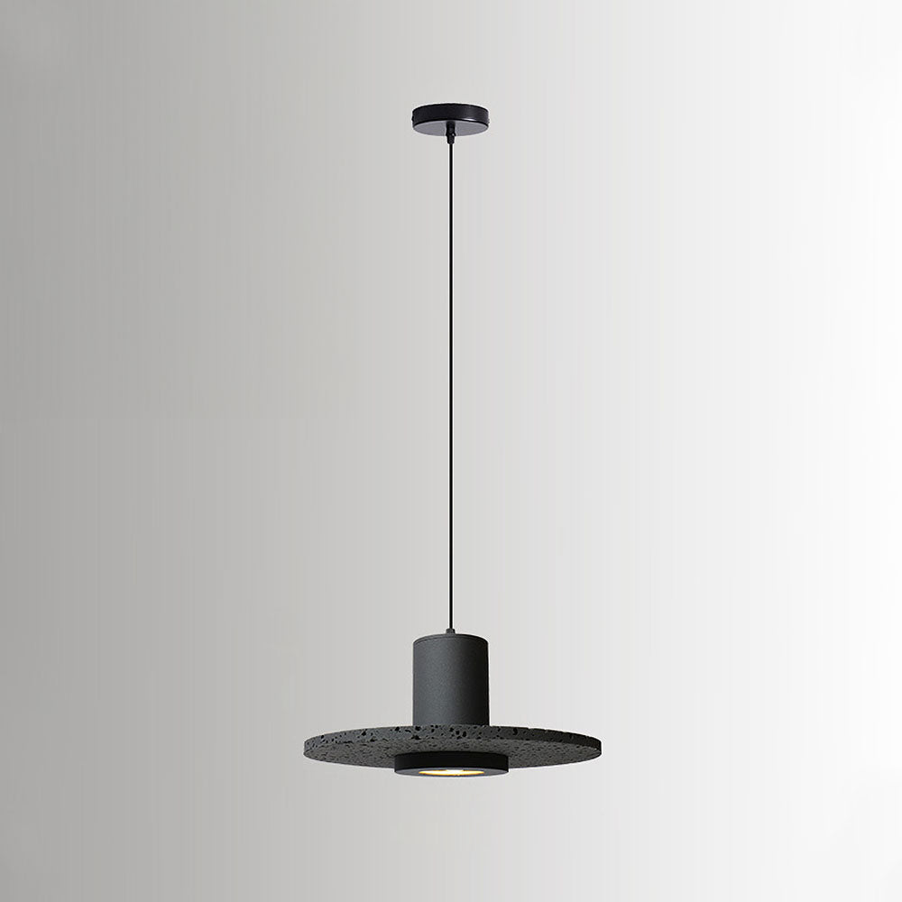 Wabi-Sabi Style Black Pendant Light For Dining Room