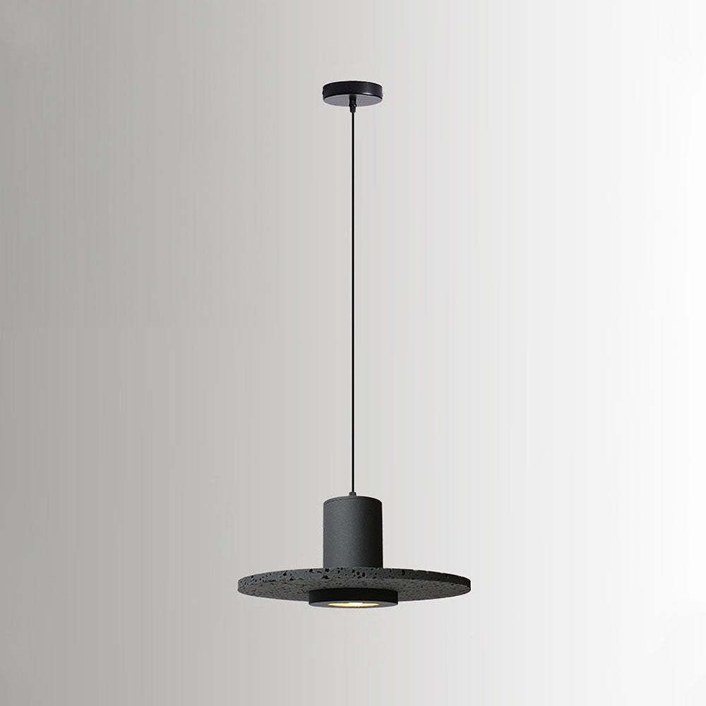 Wabi-Sabi Style Black Pendant Light For Dining Room