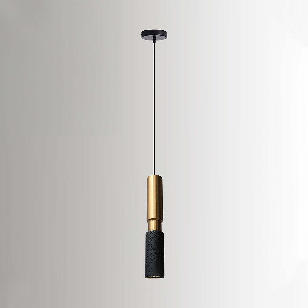 Wabi-Sabi Style Black Pendant Light For Dining Room