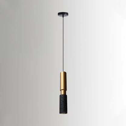 Wabi-Sabi Style Black Pendant Light For Dining Room