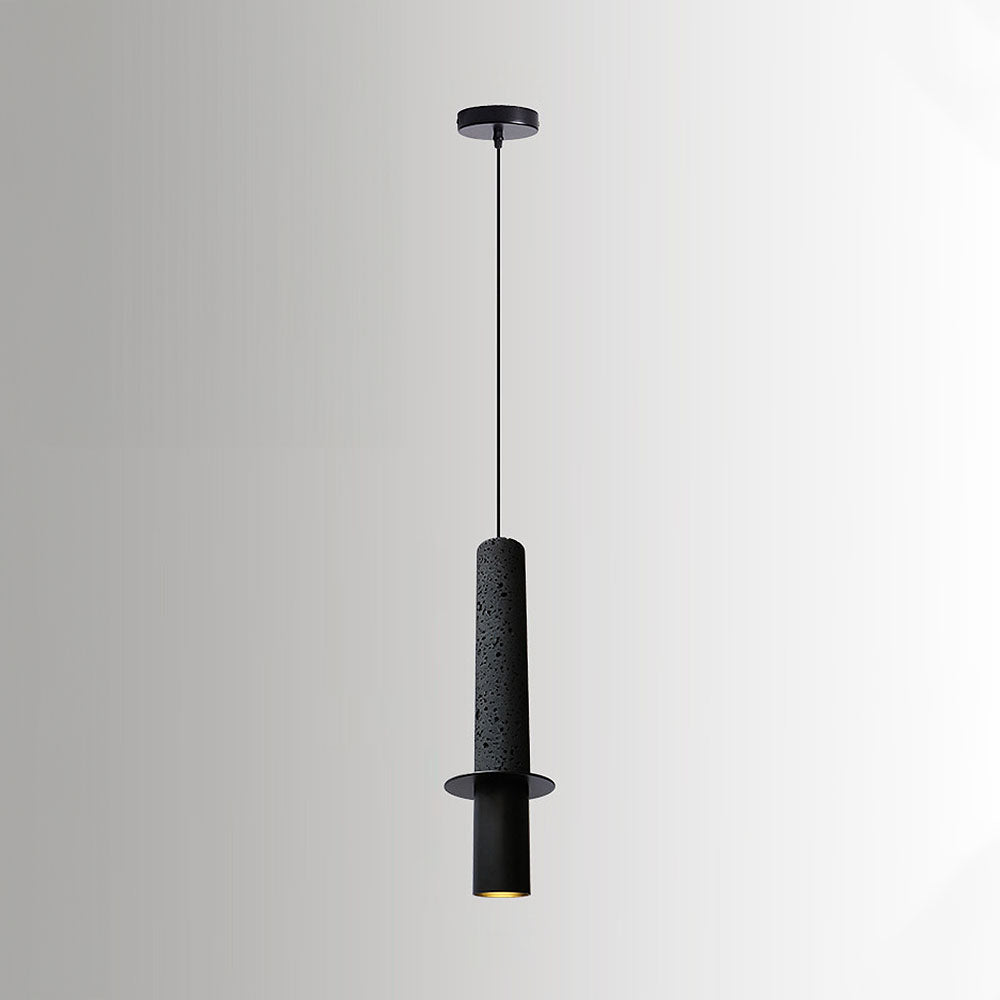 Wabi-Sabi Style Black Pendant Light For Dining Room