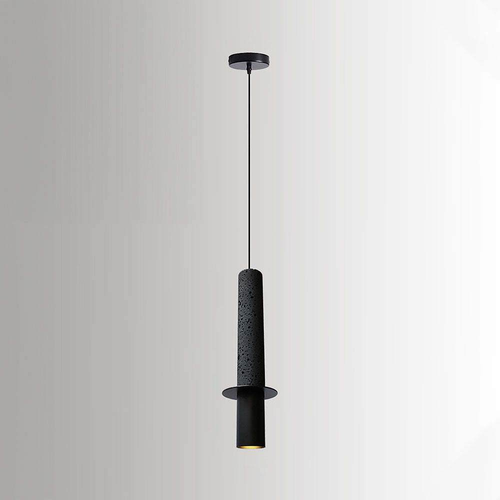 Wabi-Sabi Style Black Pendant Light For Dining Room