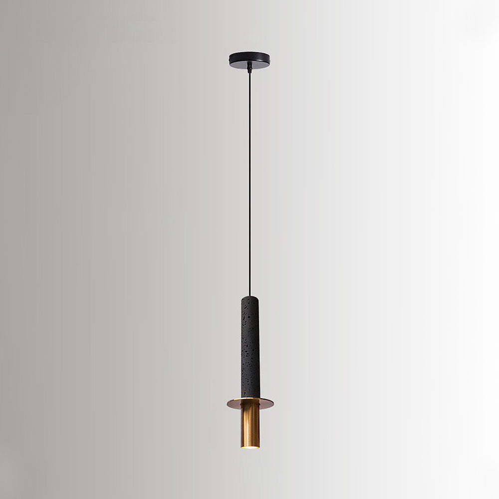 Wabi-Sabi Style Black Pendant Light For Dining Room