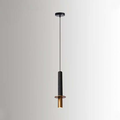 Wabi-Sabi Style Black Pendant Light For Dining Room