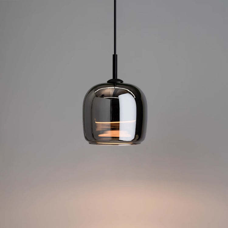 Modern Simple Glass Bowl Led Kitchen Pendant Light
