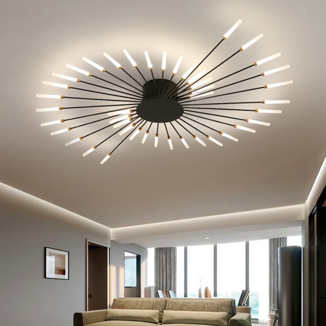 Multiple-Head Design Creativity Bedroom LED Ceiling Light