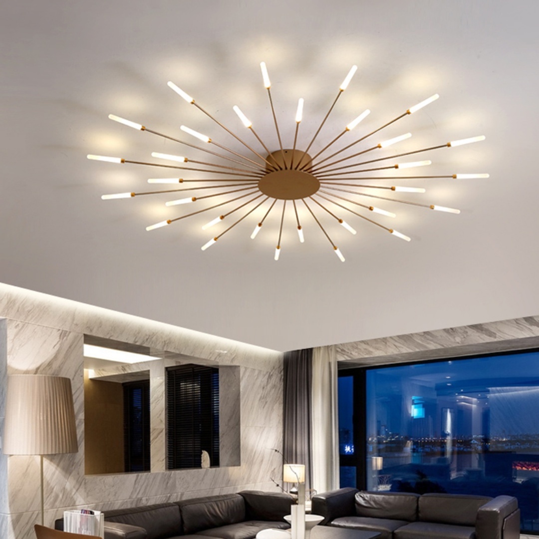 Multiple-Head Design Creativity Bedroom LED Ceiling Light