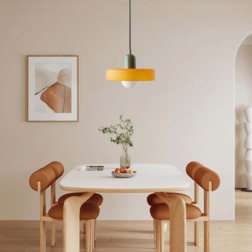 Stylish Bauhaus Fixture Glass Pendant Lamps