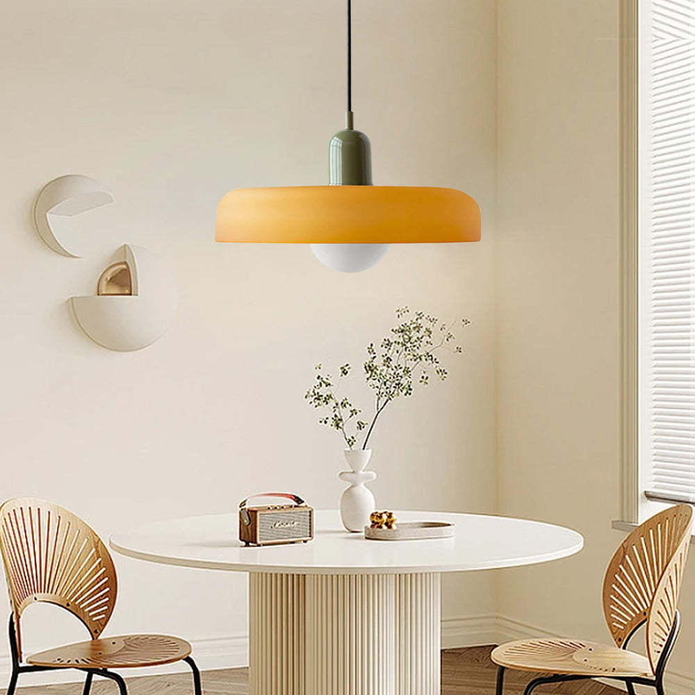 Stylish Bauhaus Fixture Glass Pendant Lamps