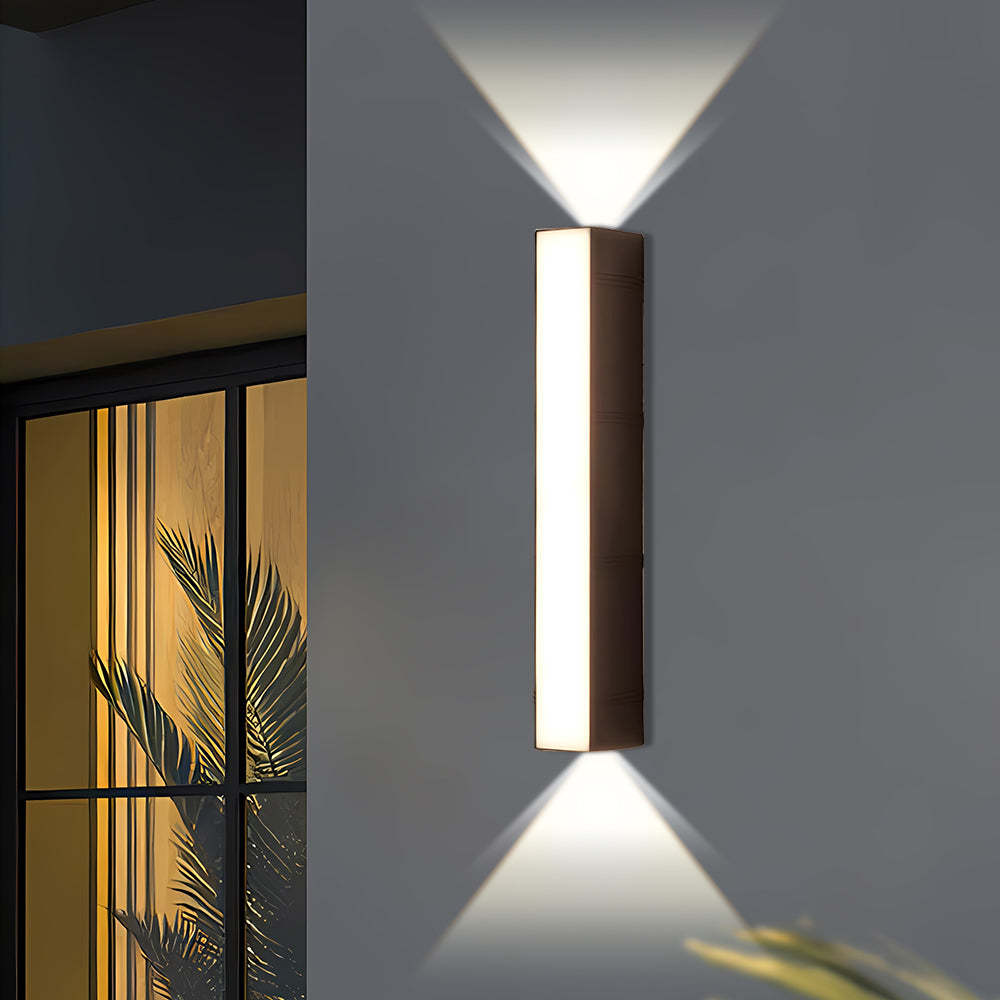Modern Up and Down Outdoor Wall Sconce for Porch and Patio