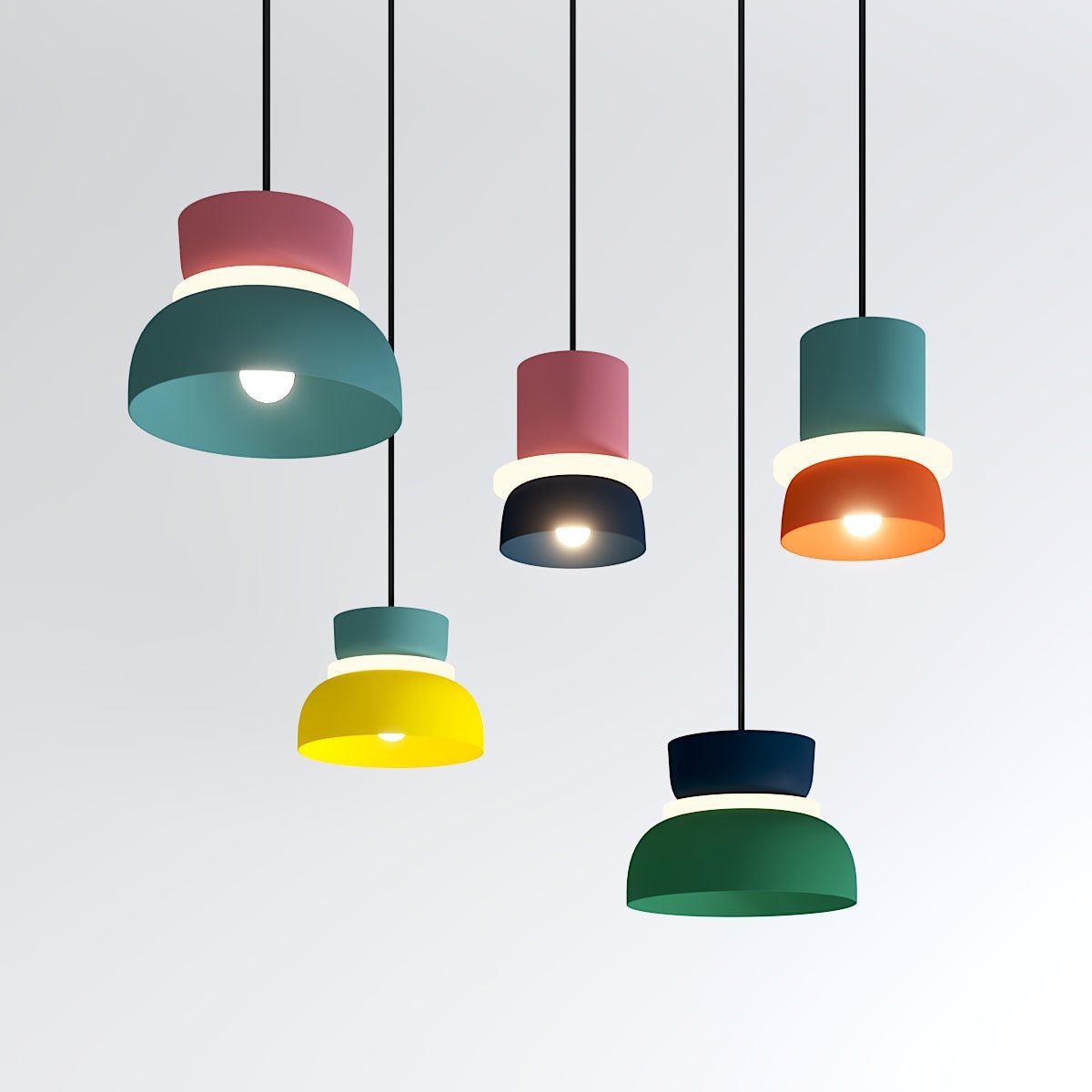 Creative Colorful Kitchen Island Pendant Lights