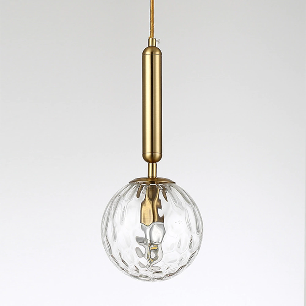 Morden Black and Gold Dining Room Pendant Light