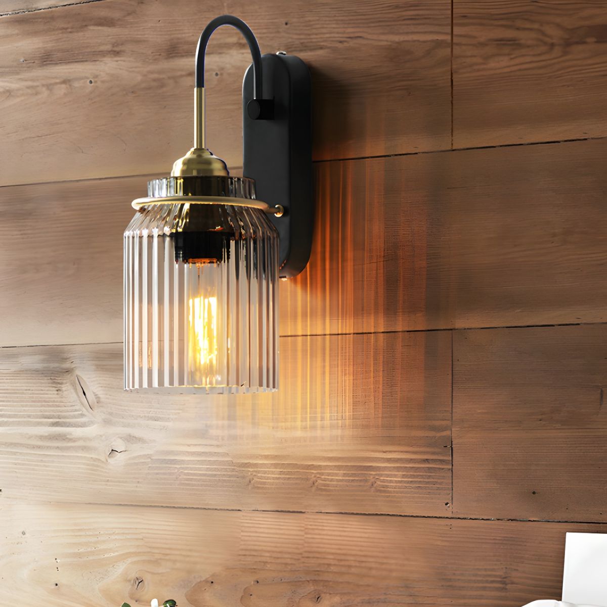 Nordic Funnel Style Wall Lamp Decor Mirror Front Light -Homdiy