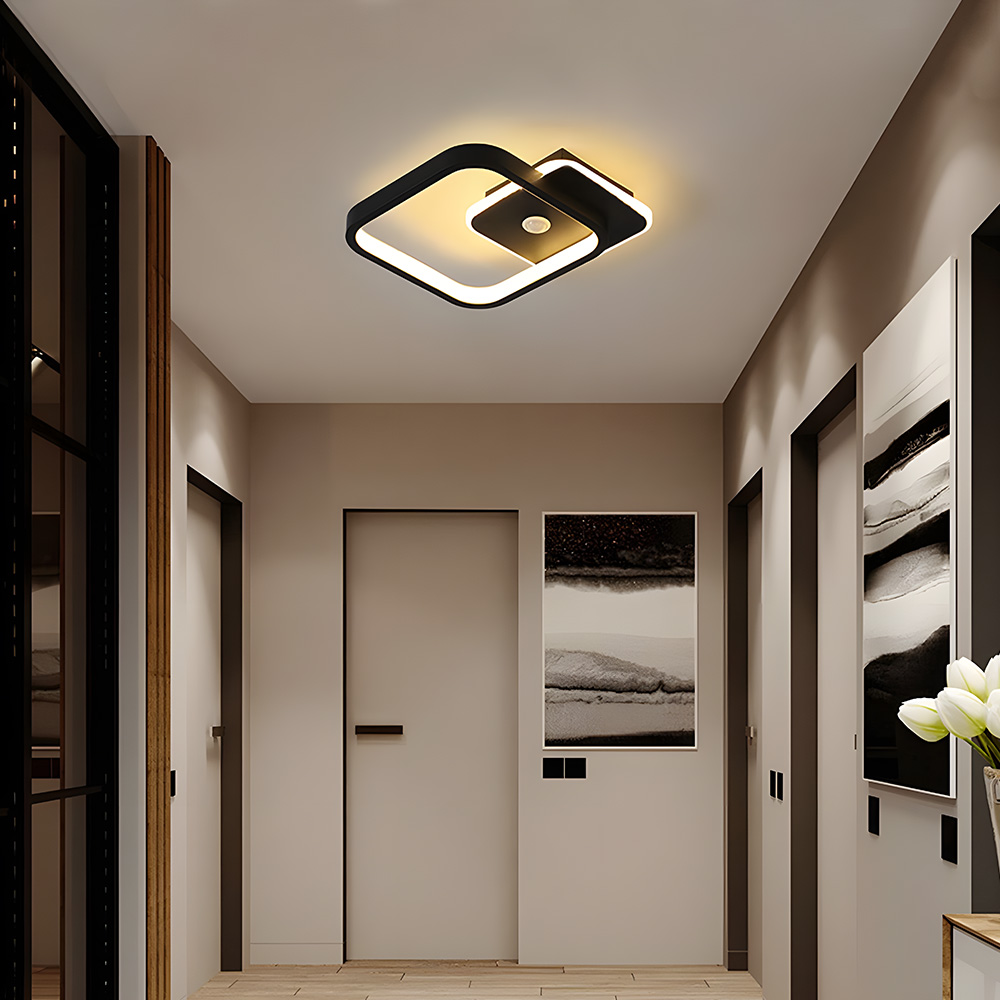 Nordic Fashion Squares Hallway Ceiling Light 