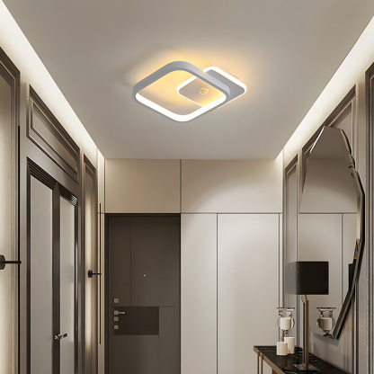 Nordic Fashion Squares Hallway Ceiling Light 