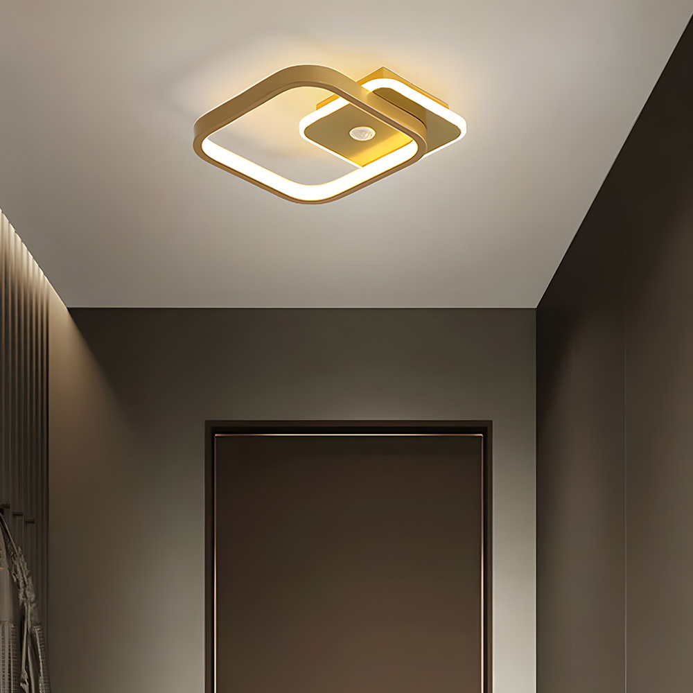 Nordic Fashion Squares Hallway Ceiling Light 