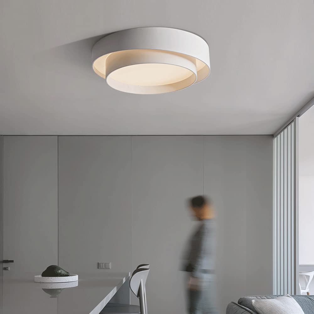 Nordic Modern Minimalist Creative Circular LED Design Ceiling Light -Homdiy