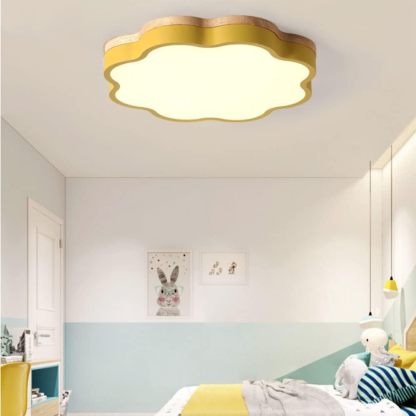 Modern Acrylic Flowers Kid LED Ceiling Light For Bedroom