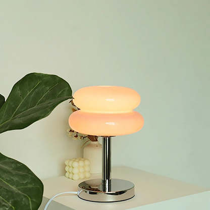 Morandi Glass Simple Living Room Mini Table Lamp