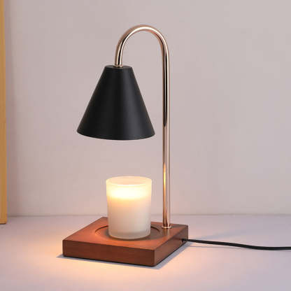 Wood Simple Iron Bedroom Mini Candle Warmer Light