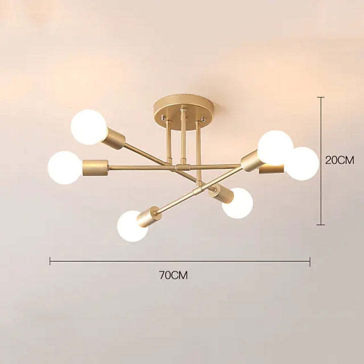 Modern Simple Living Room Ceiling Lamp