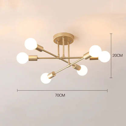 Modern Simple Living Room Ceiling Lamp