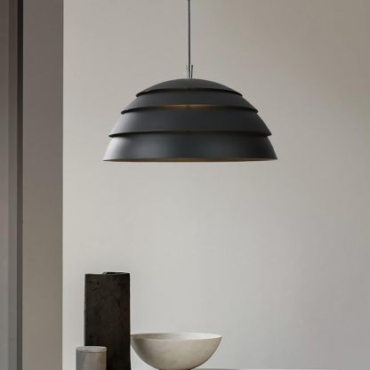 Simple White Industrial Pendant Lamp
