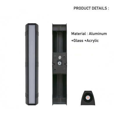 Modern IP65 Long Strip LED Wall Light