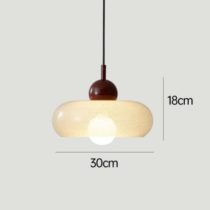 Modern Minimalist Red Iron Pendant Lights For Living Room