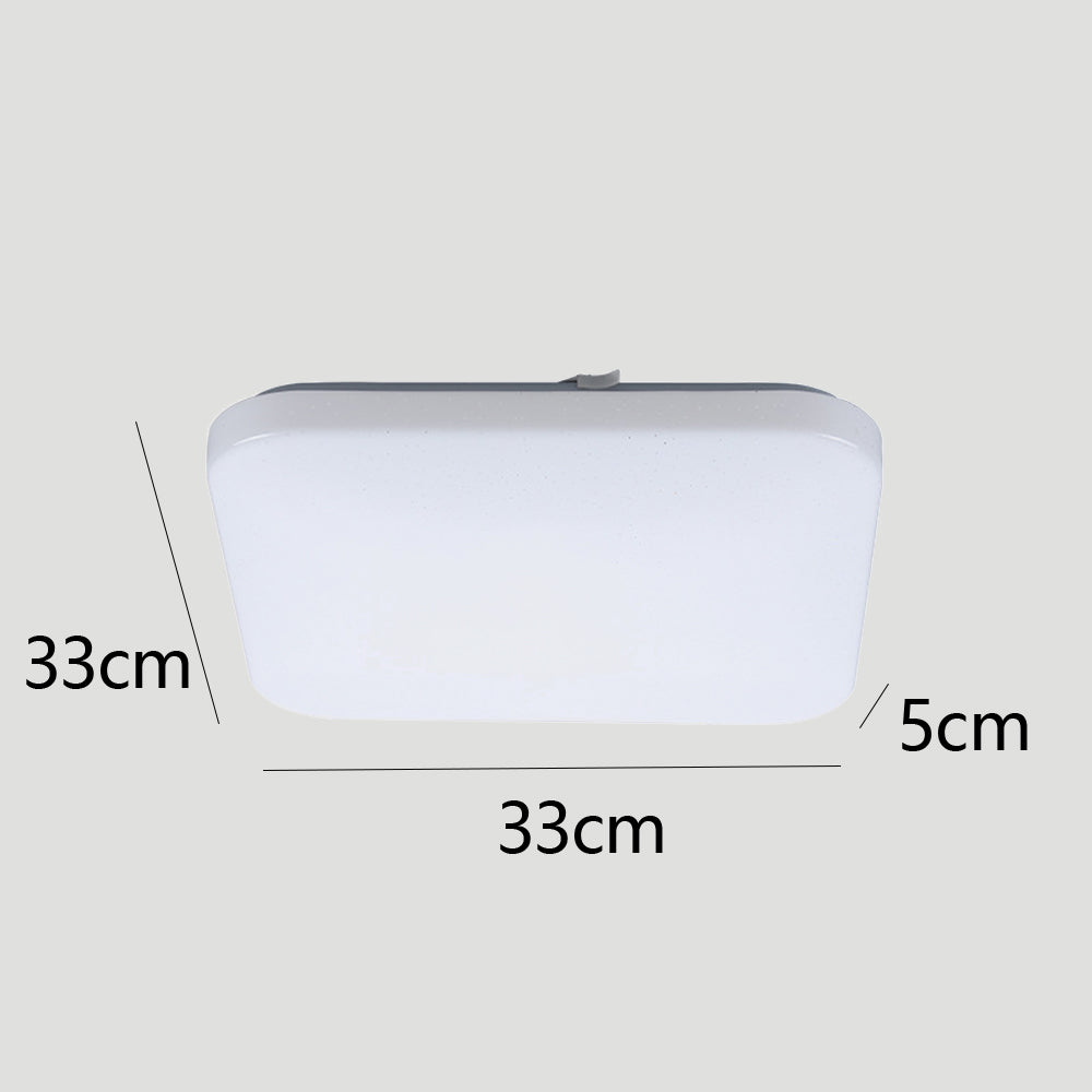 Minimalist Modern Square LED Ceiling Light for Bedroom