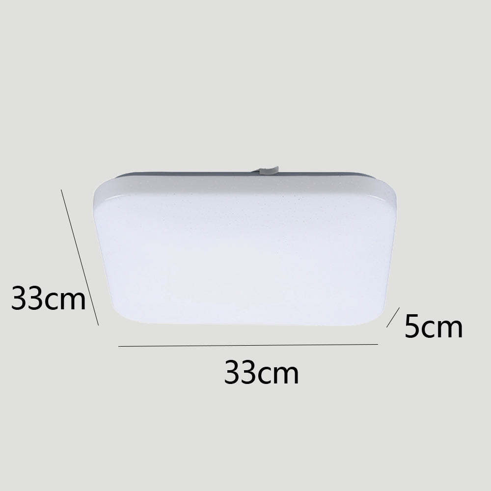 Minimalist Modern Square LED Ceiling Light for Bedroom