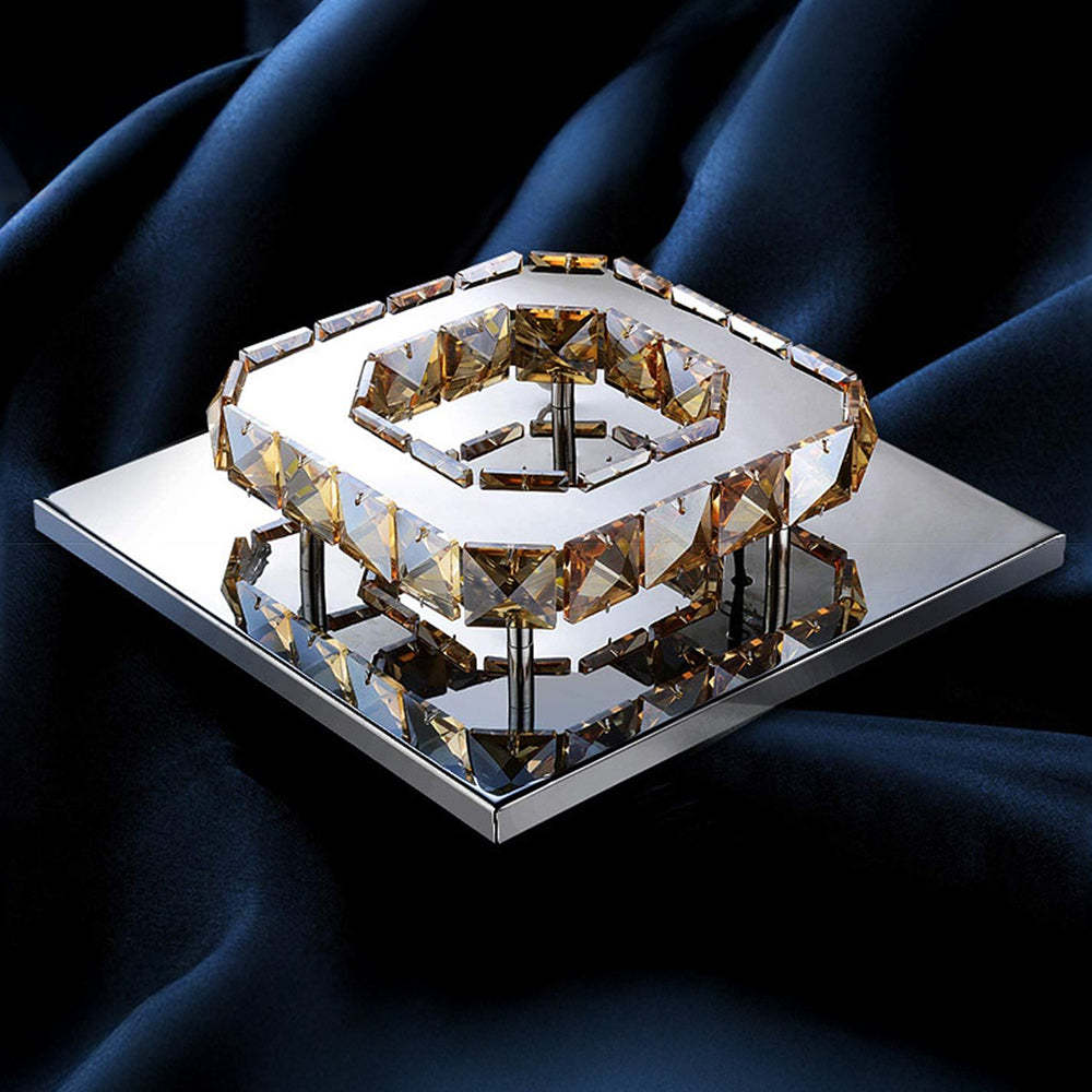 Contemporary Luxurious Crystal Hallway LED Ceiling Lights