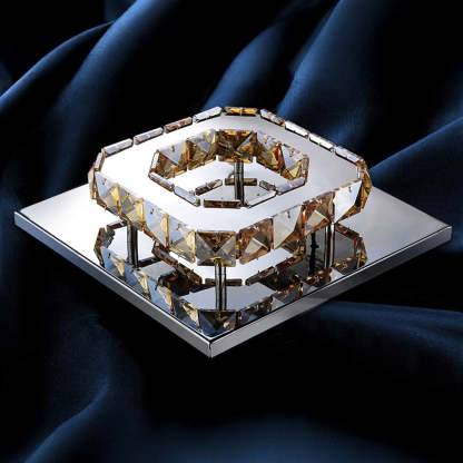 Contemporary Luxurious Crystal Hallway LED Ceiling Lights