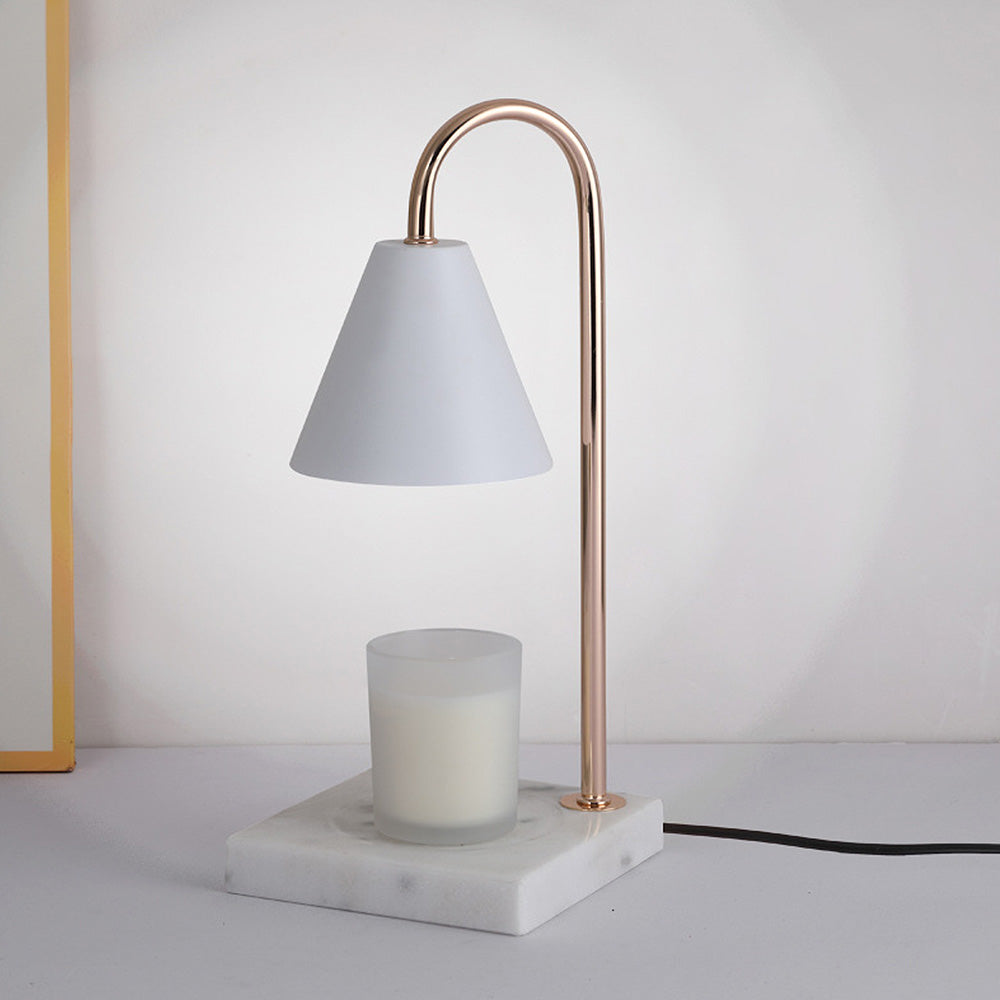 Wood Simple Iron Bedroom Mini Candle Warmer Light