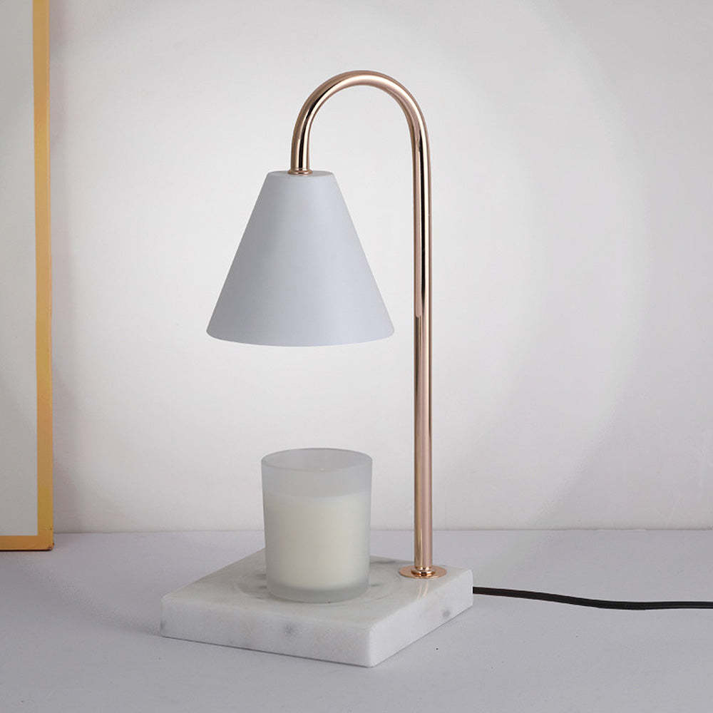 Wood Simple Iron Bedroom Mini Candle Warmer Light