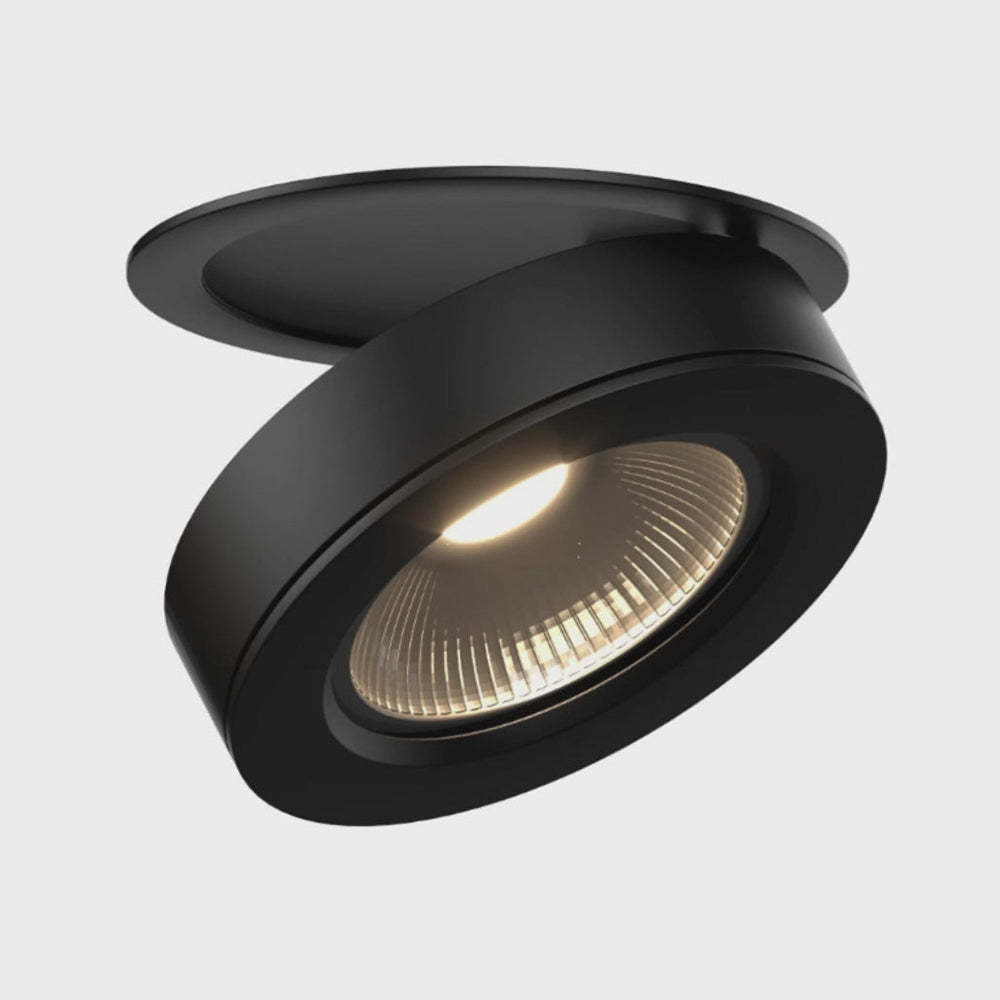 360° Rotatable Compact Round Aluminum LED Ceiling Downlights For Hallway