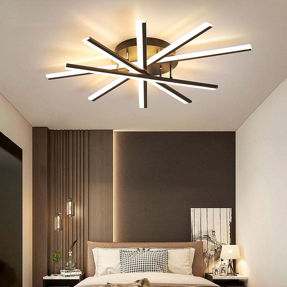 Nordic Minimalist Iron LED Ceiling Lighting