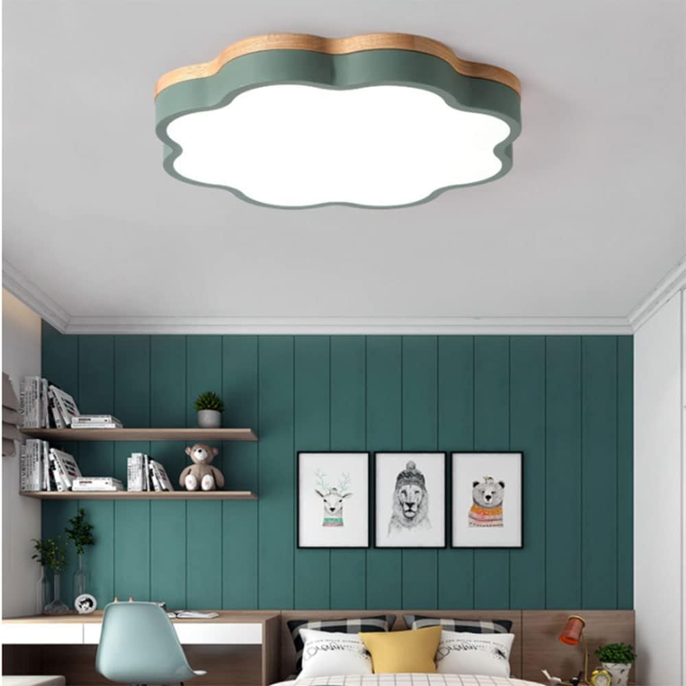 Modern Acrylic Flowers Kid LED Ceiling Light For Bedroom