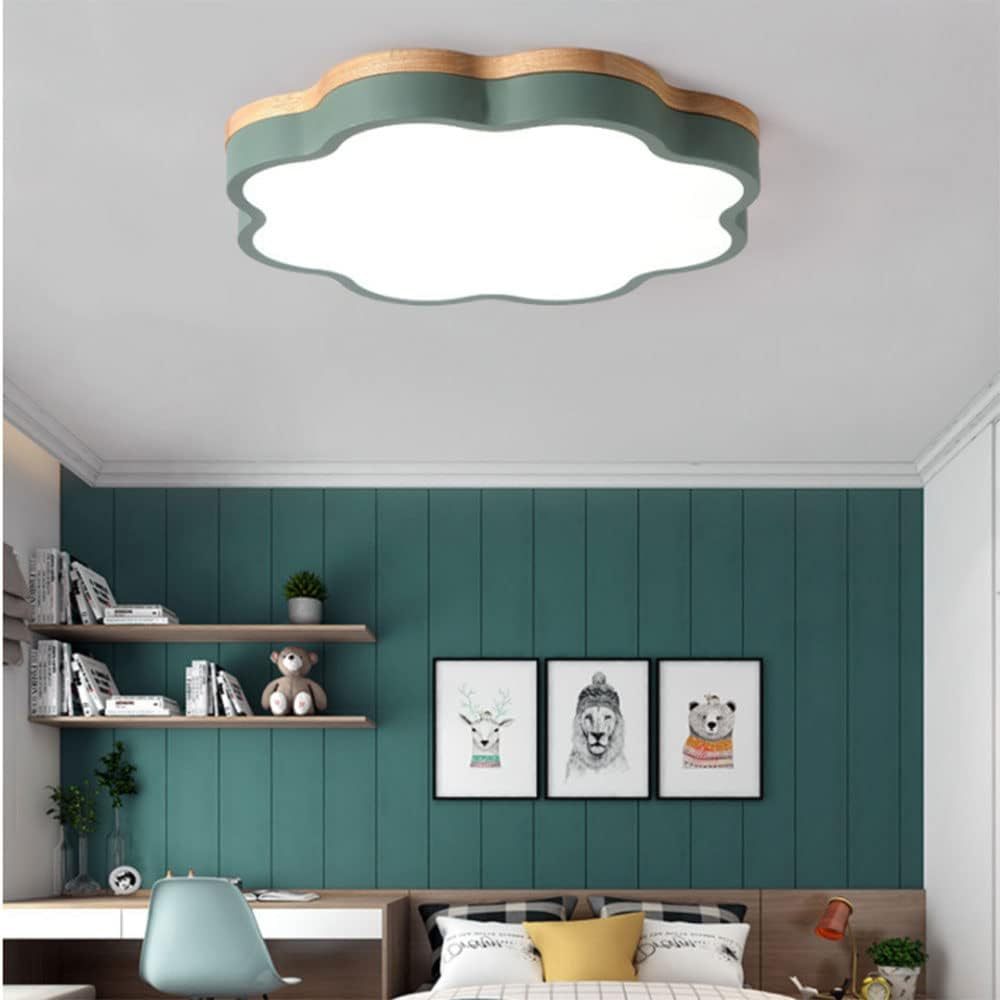 Modern Acrylic Flowers Kid LED Ceiling Light For Bedroom