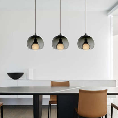 Modern Multi-Head Glass Kitchen Pendant Lights