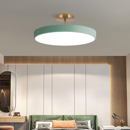Minimalism Round LED Ceiling Light For Bedroom 