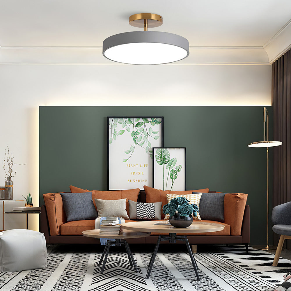 Minimalism Round LED Ceiling Light For Bedroom 