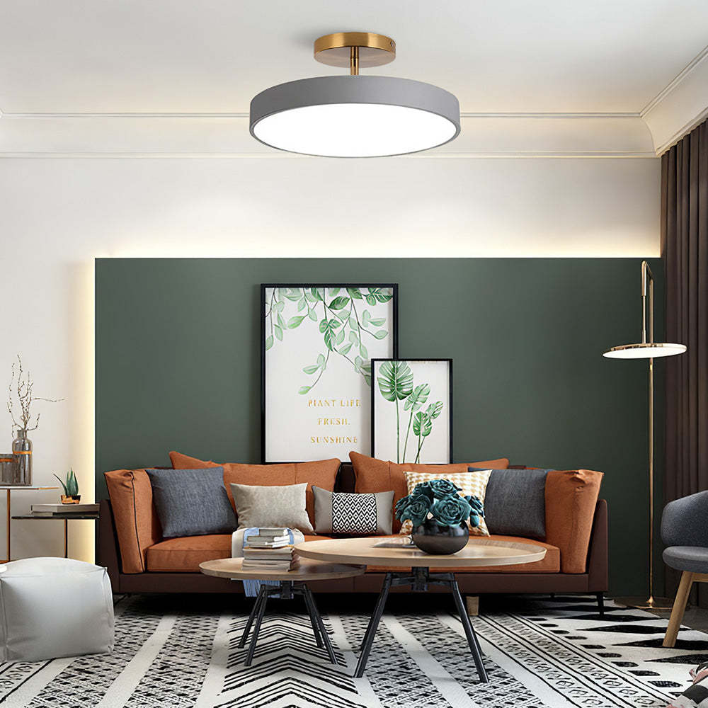 Minimalism Round LED Ceiling Light For Bedroom 