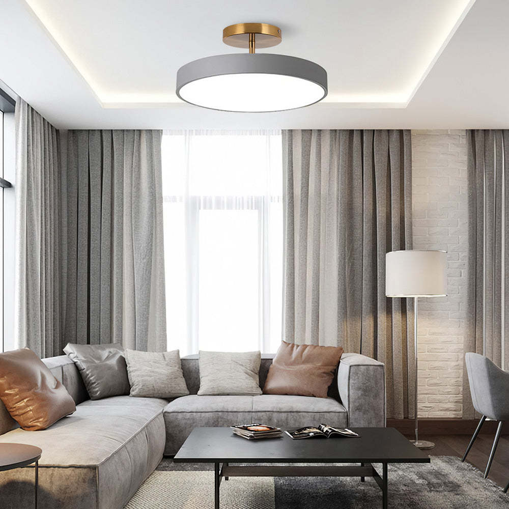 Homdiy Ceiling Light Minimalism Round LED Ceiling Lights For Bedroom